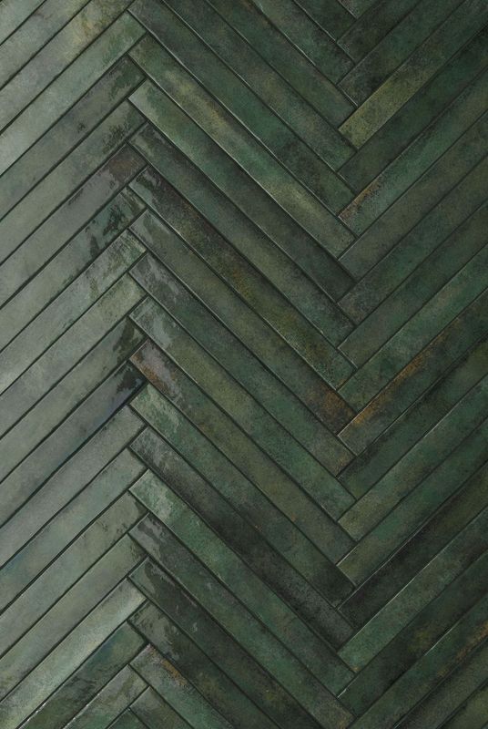 Brickslip Dark Green Brick Gloss
