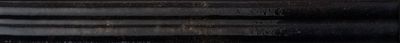 Brickslip Black Fluted Gloss Brickslip Black Fluted Gloss