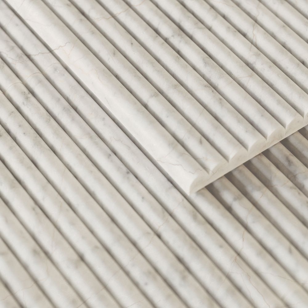 Nivora Ivory Fluted Nivora Ivory Fluted