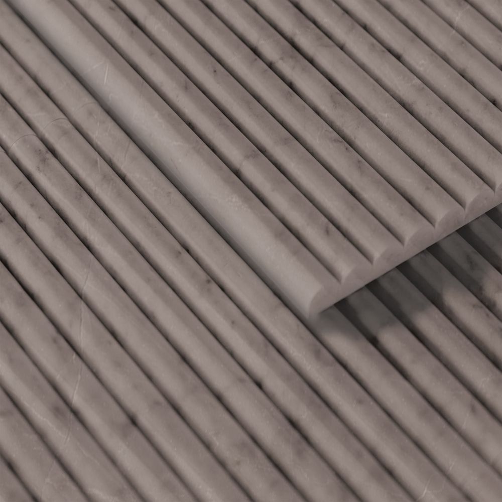 Nivora Taupe Fluted Nivora Taupe Fluted