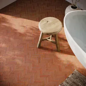Elementa Herringbone Red