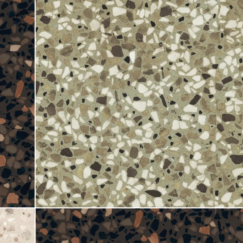 Keecca Verde Mosaic 345x345