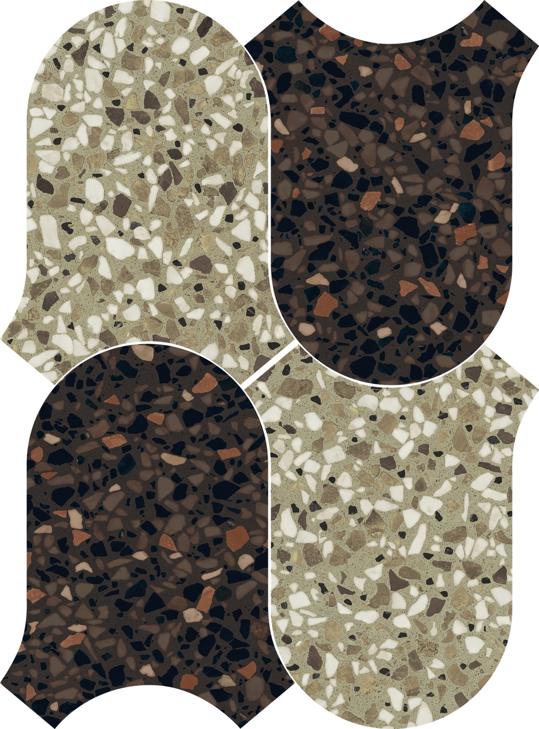 Keecca Verde Bell Mosaic