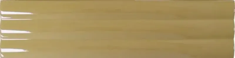 3D Arcade Reeded Khaki Gloss