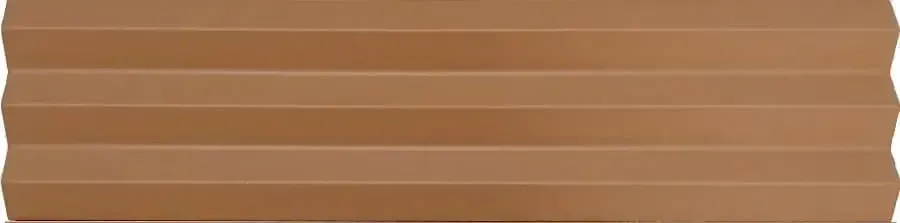 3D Arcade Ribbed Almond Matt