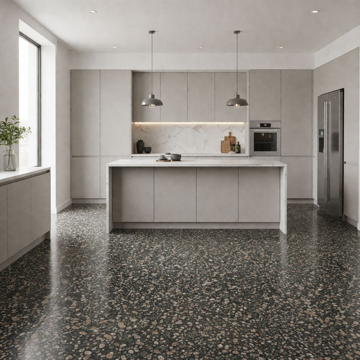 Lunark Multi Terrazzo Black R10 Lunark Multi Terrazzo Black R10