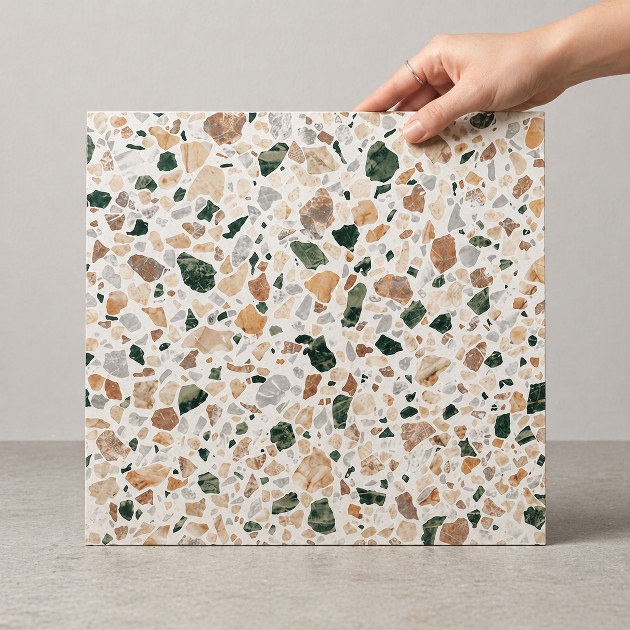 Lunark Multi Terrazzo White R10 Lunark Multi Terrazzo White R10