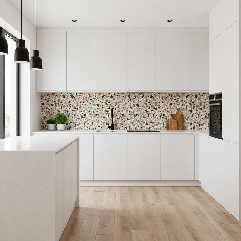 Lunark Multi Terrazzo White R10