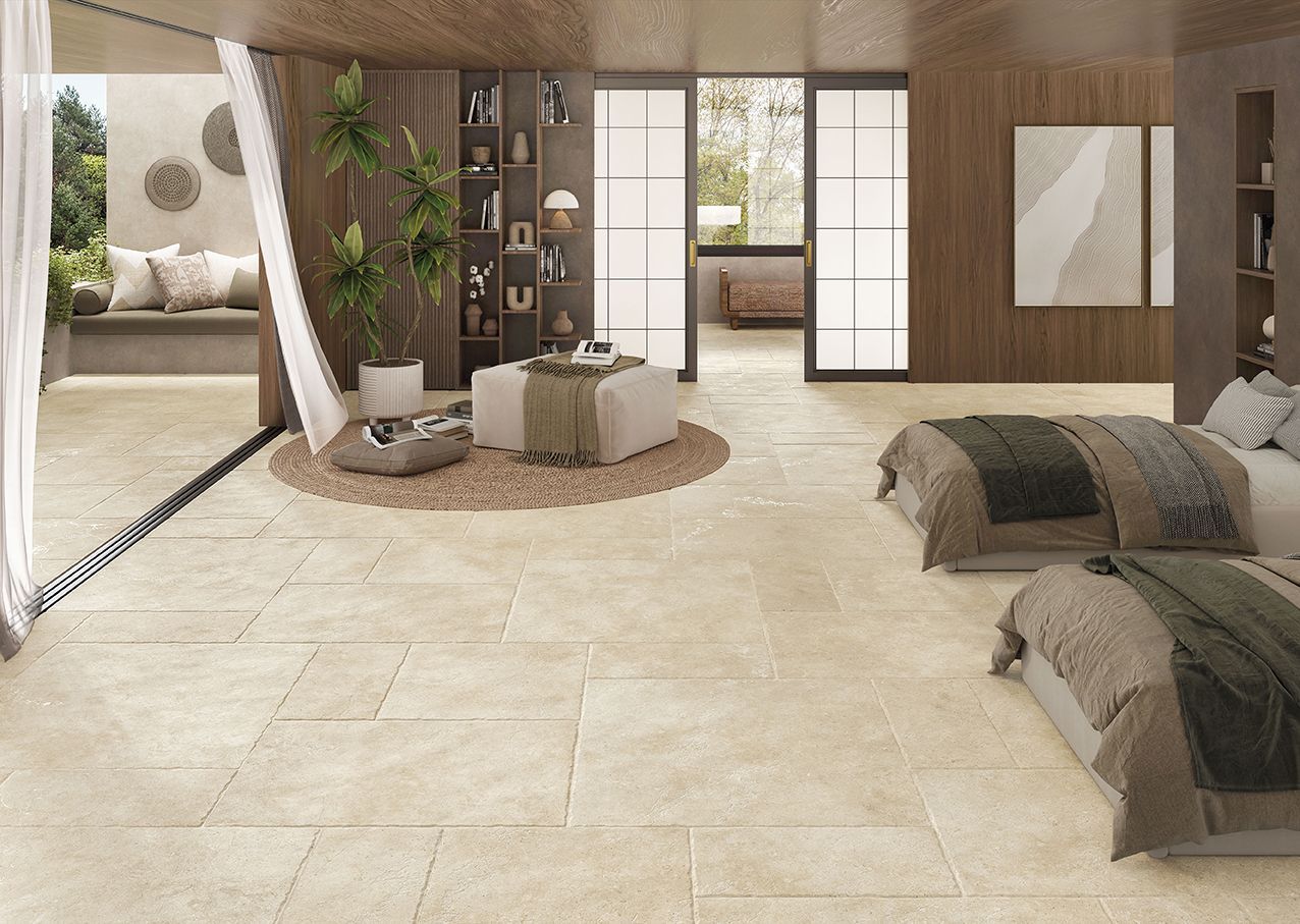 Flagstone Beige Tumbled Flagstone Beige Tumbled