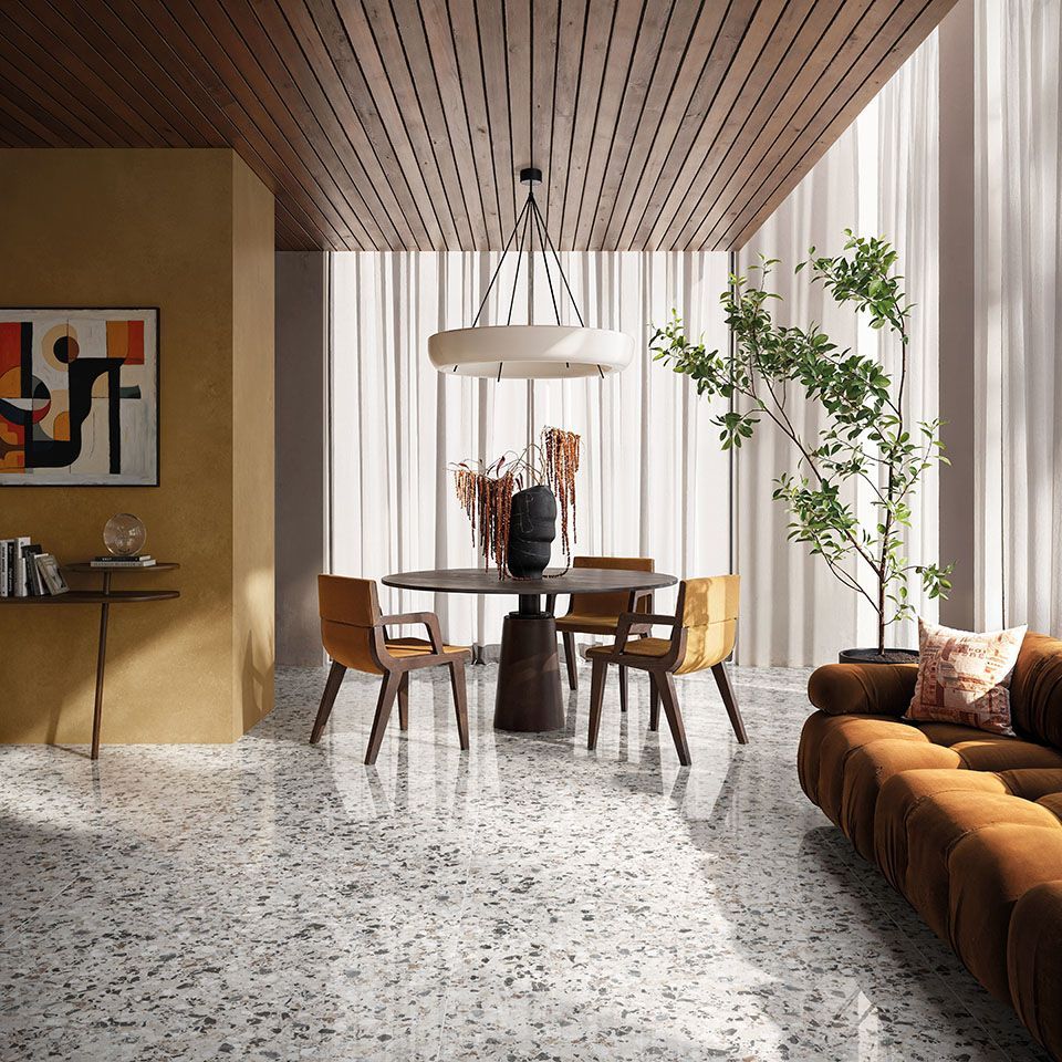 Maxiterrazzo Off White