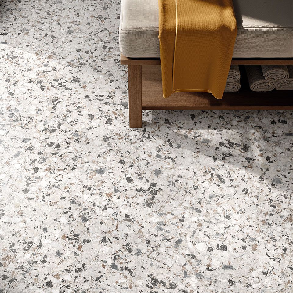 Maxiterrazzo Off White