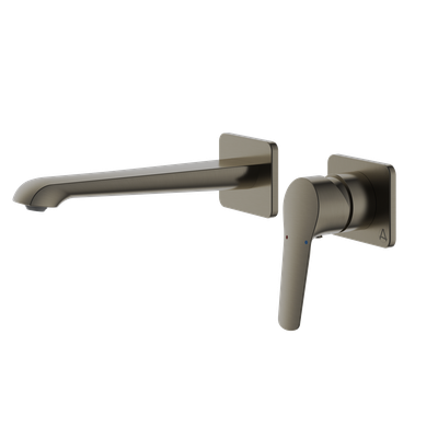 Haylo Wall Mounted Bath Filler Gunmetal grey