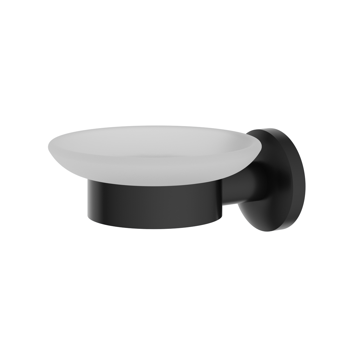 Haylo Soap Dish & Holder Matt black