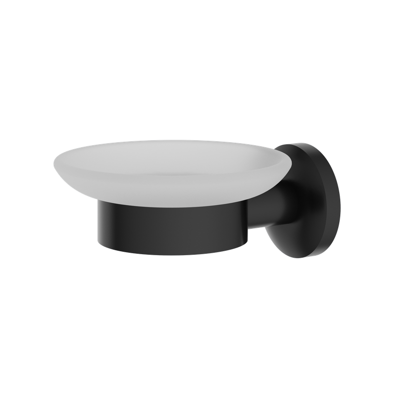 Haylo Soap Dish & Holder Matt black