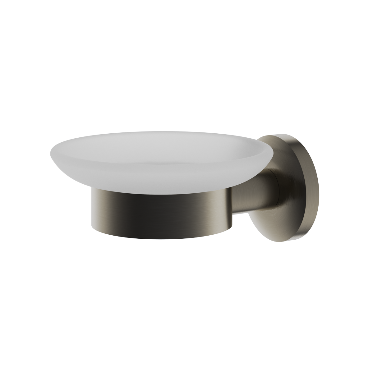 Haylo Soap Dish & Holder Gunmetal grey