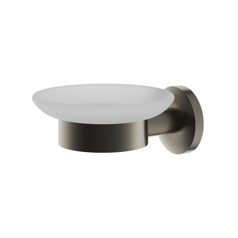 Haylo Soap Dish & Holder Gunmetal grey