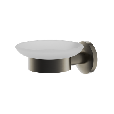 Haylo Soap Dish & Holder Gunmetal grey