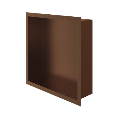 Haylo Square Recessed Shelf Brushed bronze Haylo Square Recessed Shelf Brushed bronze