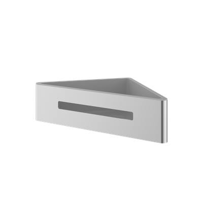 Haylo Corner Shower Basket Chrome