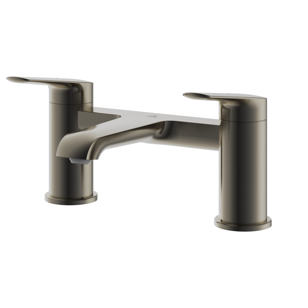 Haylo Deck Mounted Bath Filler Gunmetal grey
