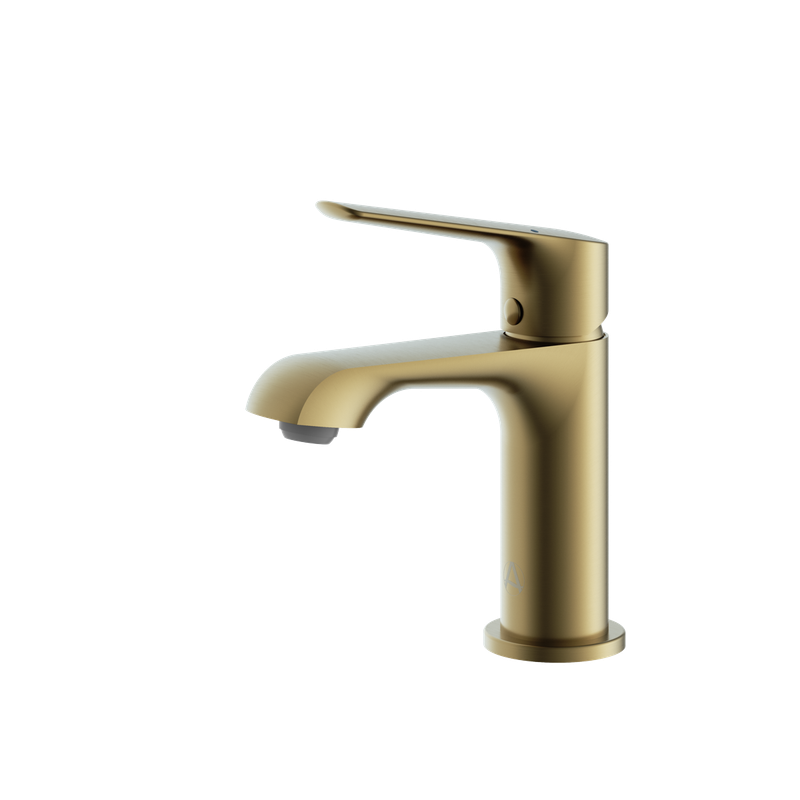 Haylo Mini Basin Mono Brushed brass