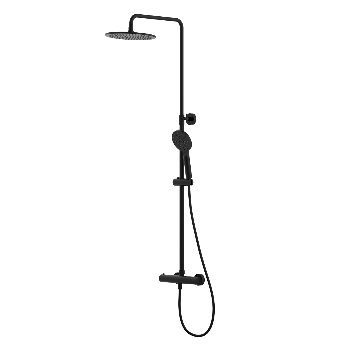 Haylo Drench Shower Matt black