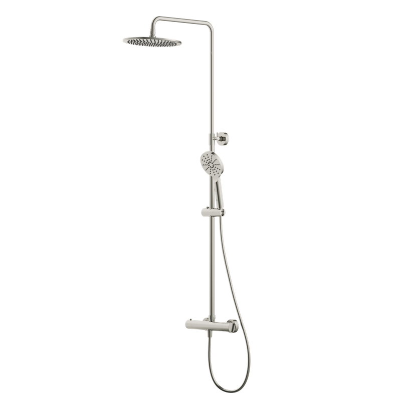 Haylo Drench Shower Brushed nickel