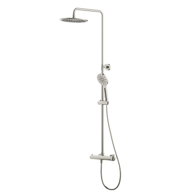 Haylo Drench Shower Brushed nickel