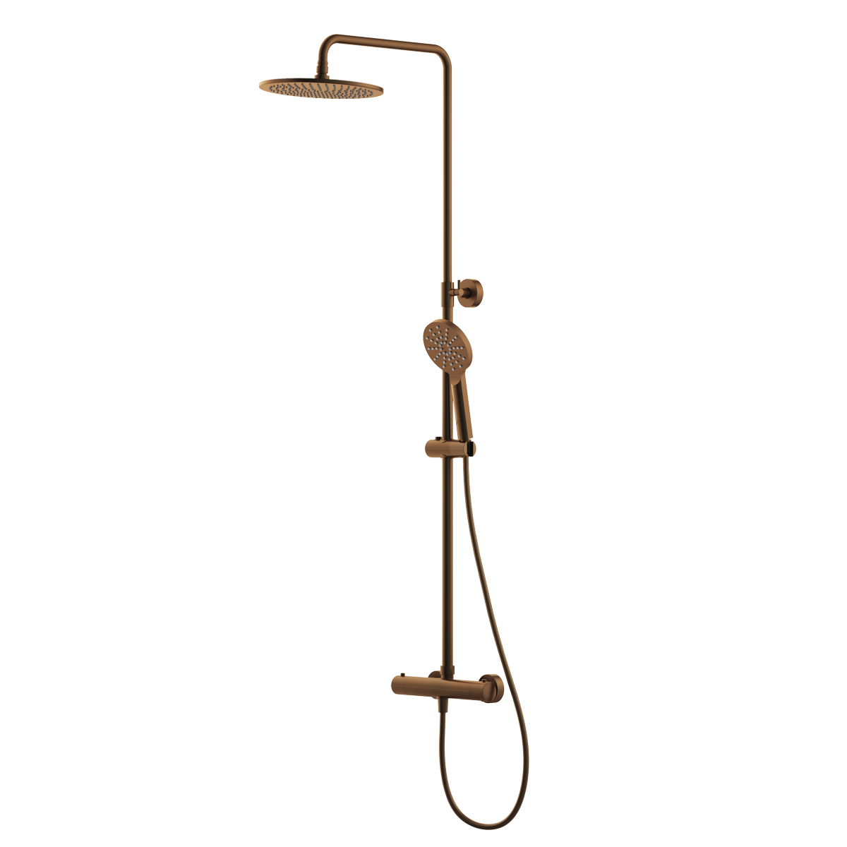 Haylo Drench Shower Brushed bronze