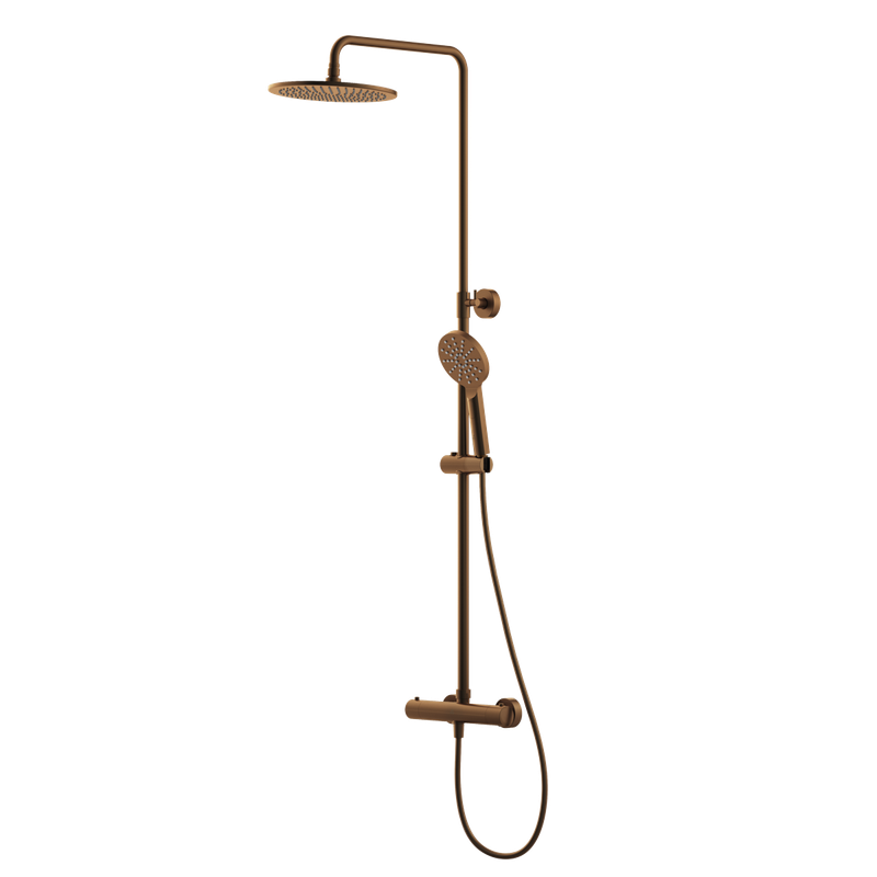 Haylo Drench Shower Brushed bronze