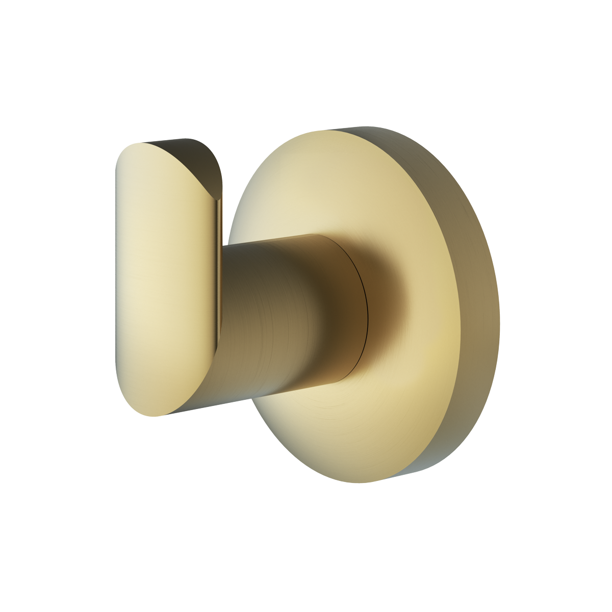 Haylo Robe Hook Brushed brass