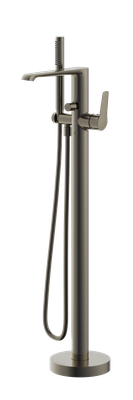 Haylo Freestanding Bath Shower Mixer Gunmetal grey