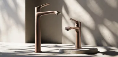 Haylo Basin Mono Brushed bronze