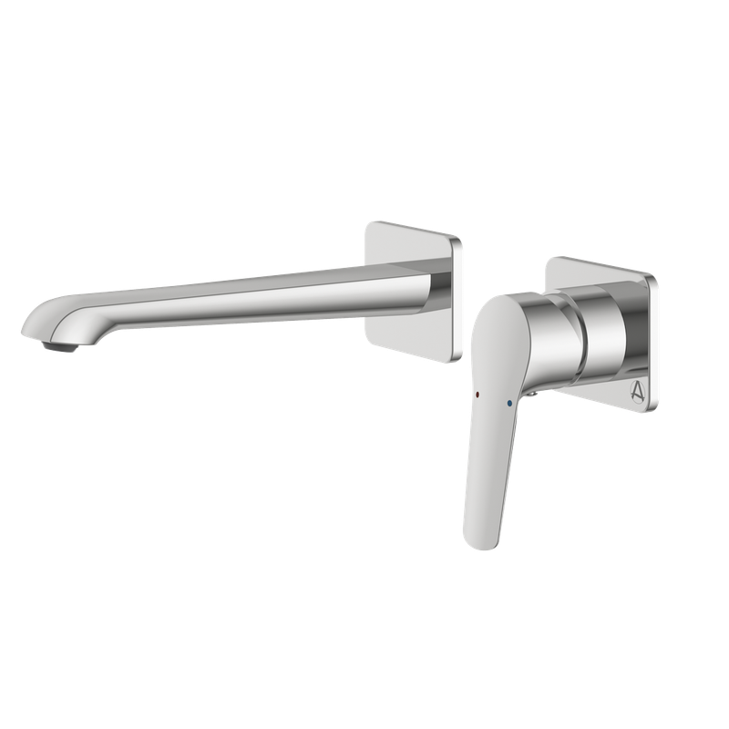 Haylo Wall Mounted Bath Filler Chrome