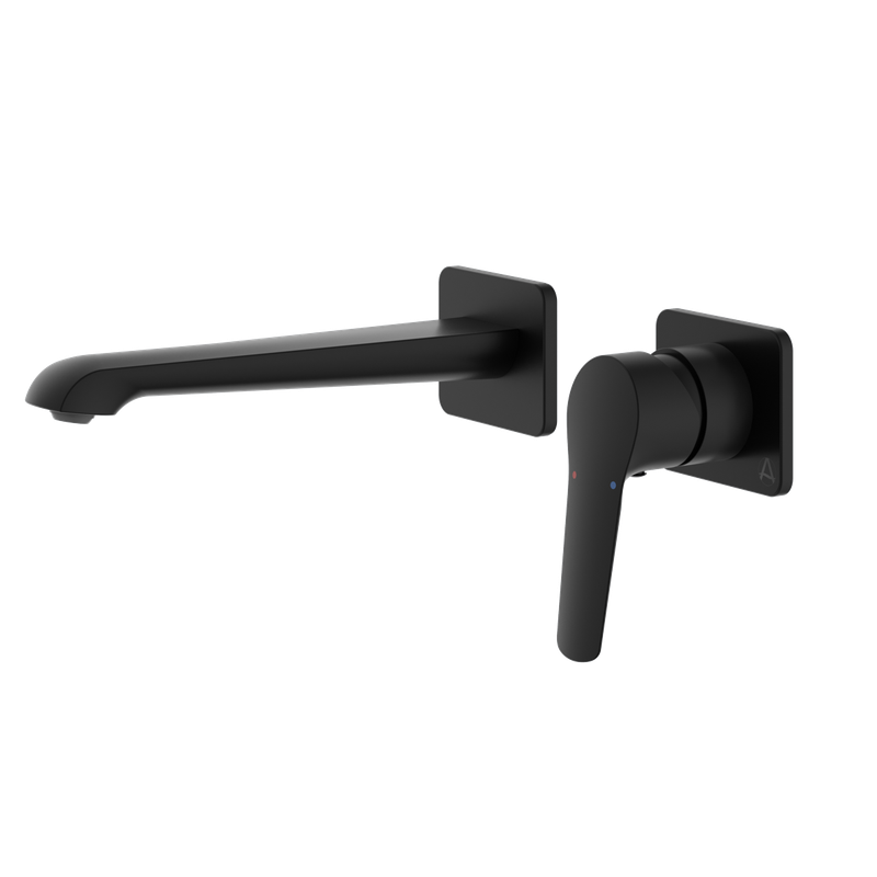 Haylo Wall Mounted Bath Filler Matt black