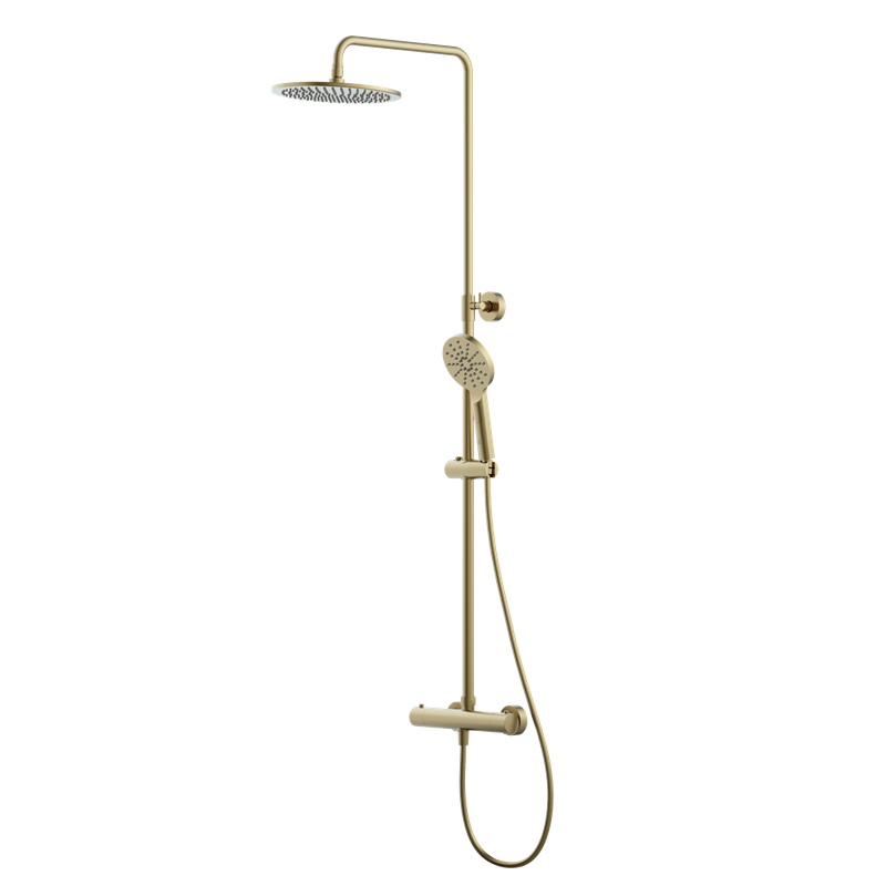 Haylo Drench Shower Brushed brass