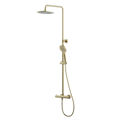 Haylo Drench Shower Brushed brass