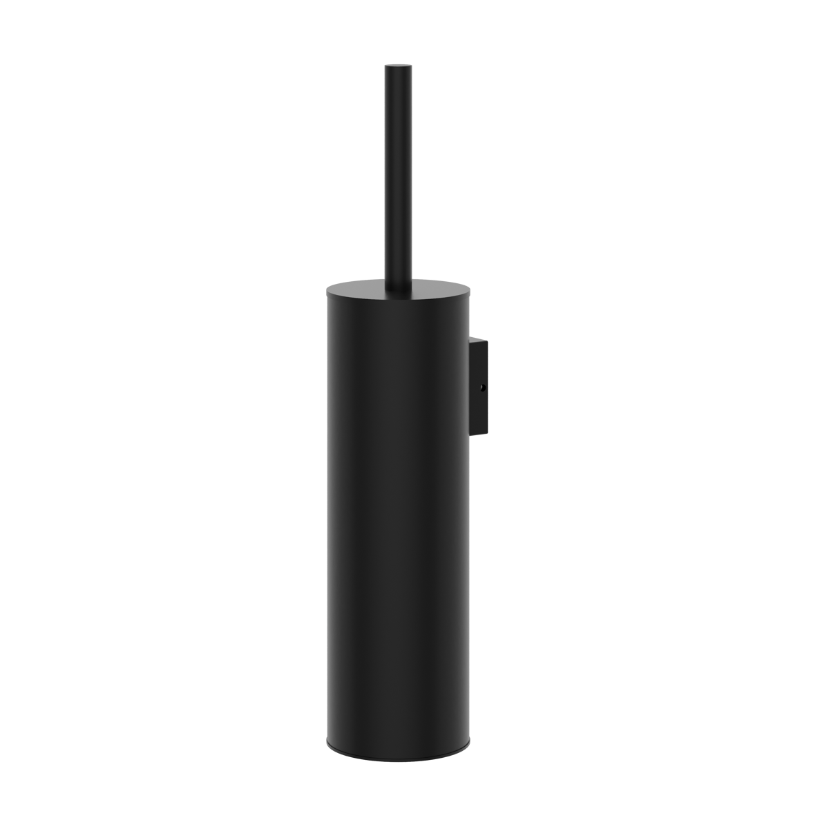 Haylo Wall Mounted Toilet Brush & Holder Matt black
