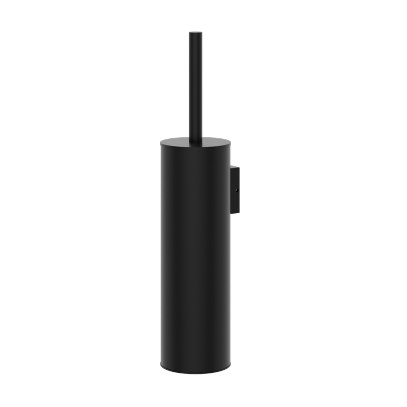 Haylo Wall Mounted Toilet Brush & Holder Matt black