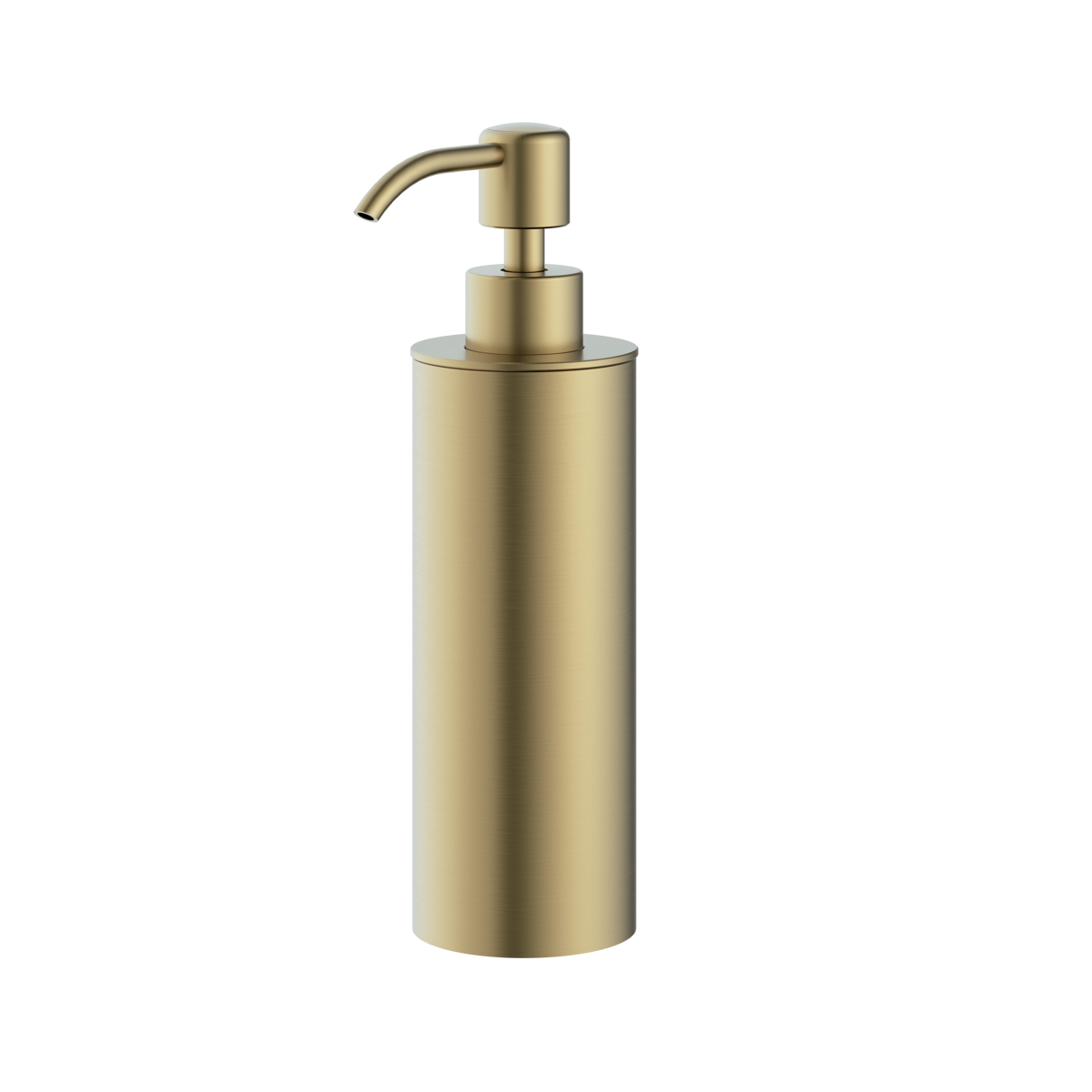 Haylo Freestanding Soap Dispenser Brushed brass