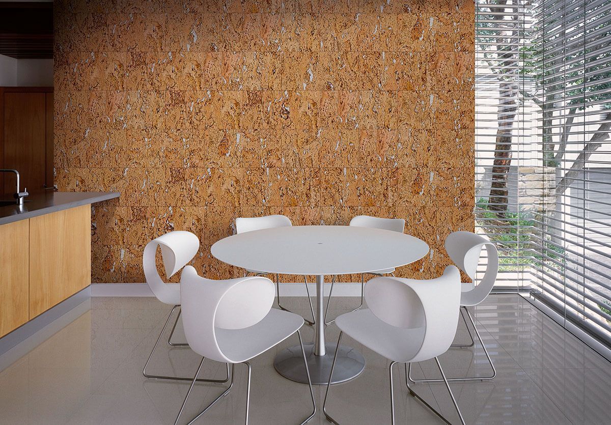 Cork Wall White Speck