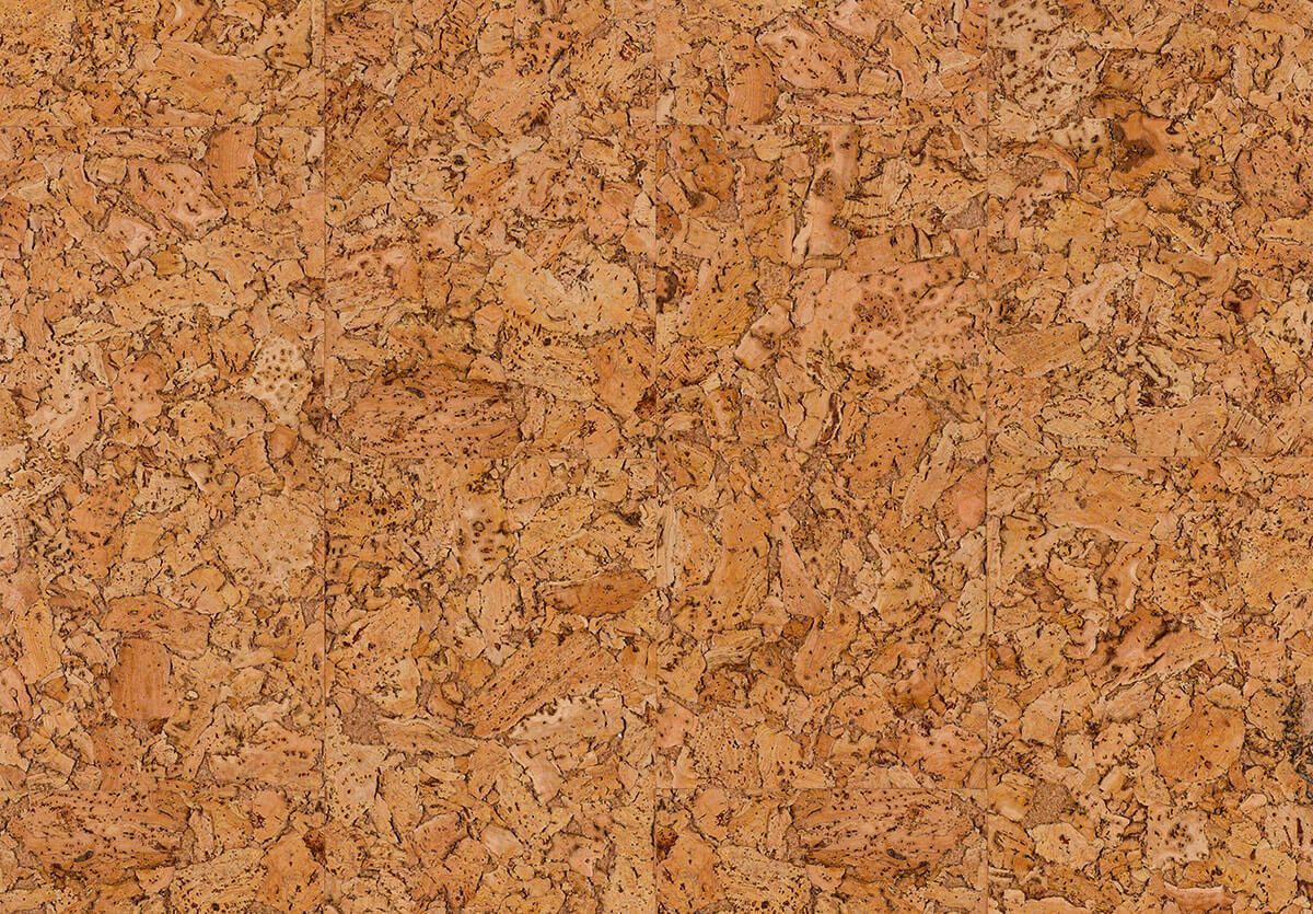 Cork Wall Natural waxed