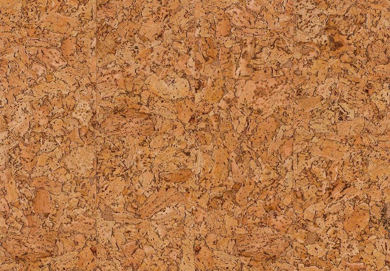 Cork Wall Natural waxed