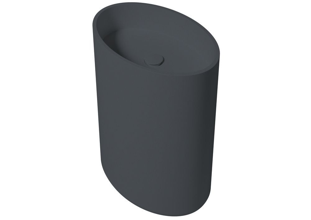 Elora Matt Washbasin Antracita Elora Matt Washbasin Antracita