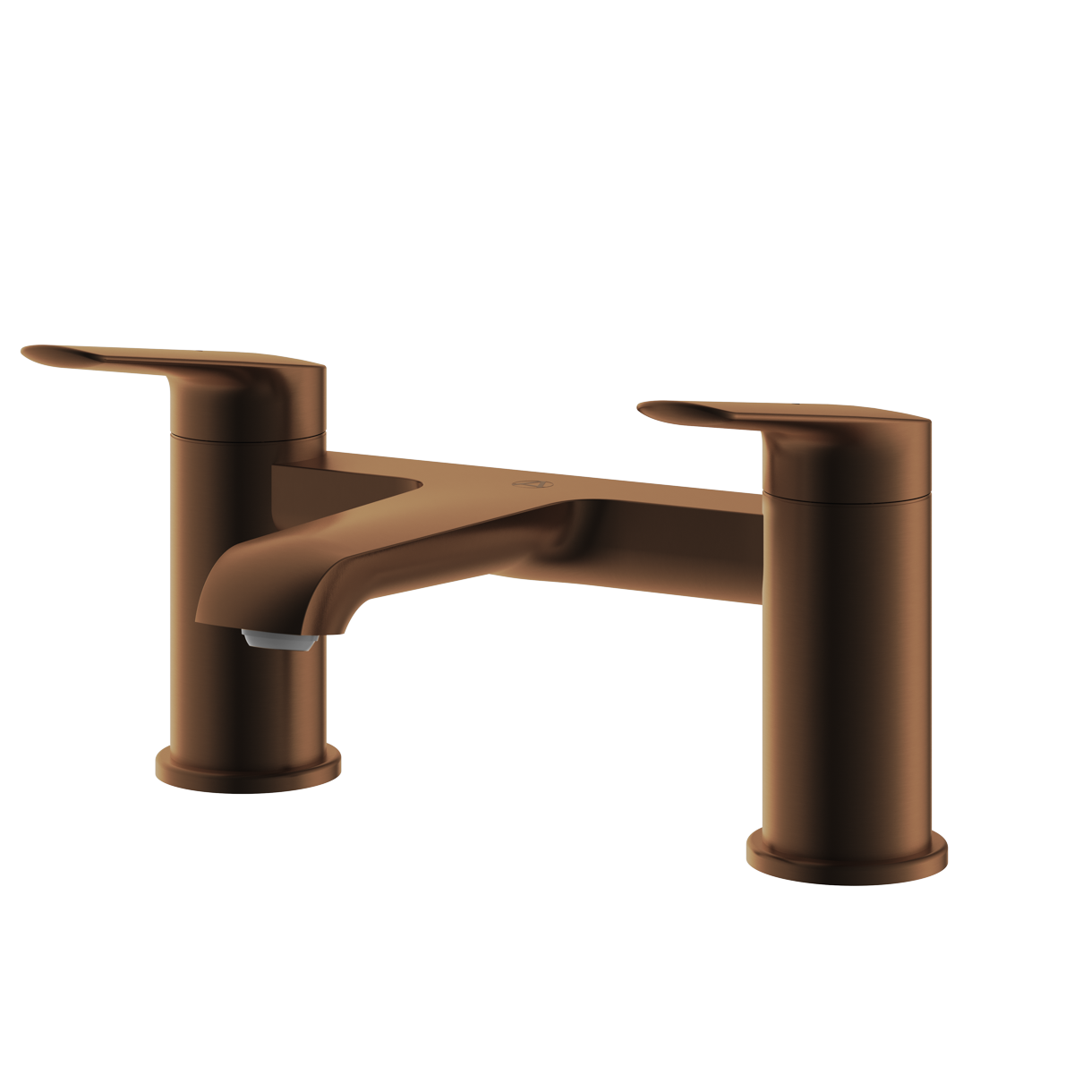 Haylo Deck Mounted Bath Filler Brushed bronze