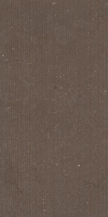 Dijon Dark Brown Fluted Dijon Dark Brown Fluted