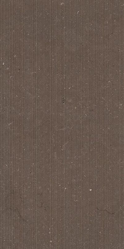Dijon Dark Brown Fluted