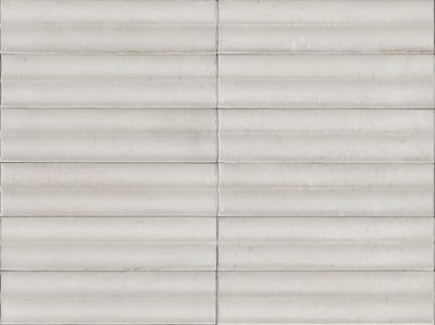 Salerno Off White Fluted Gloss 240x60 Salerno Off White Fluted Gloss 240x60