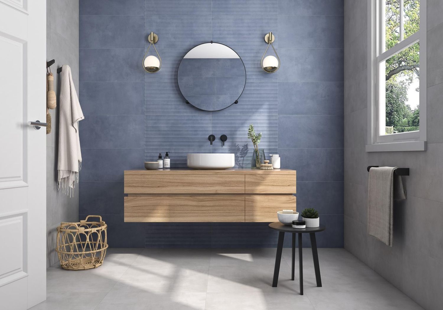 Powder Azul Matt R10 PTV36+ 300x600 Powder Azul Matt R10 PTV36+ 300x600