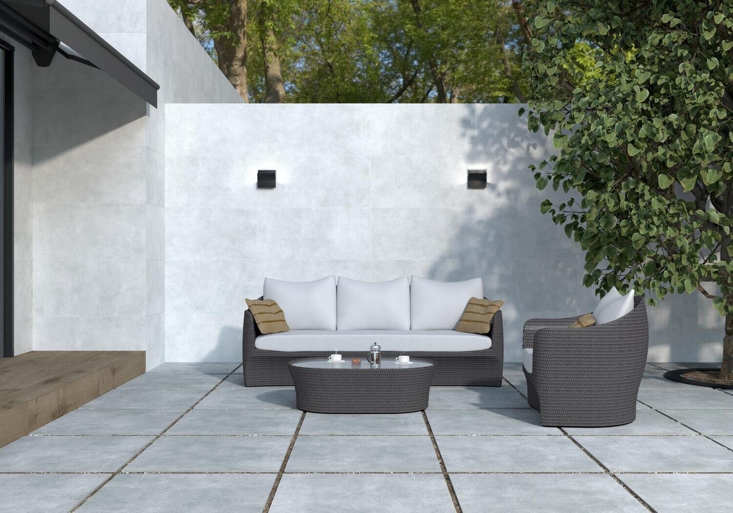 Manhattan Concrete Gris Matt R9 Manhattan Concrete Gris Matt R9